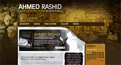 Desktop Screenshot of ahmedrashid.com